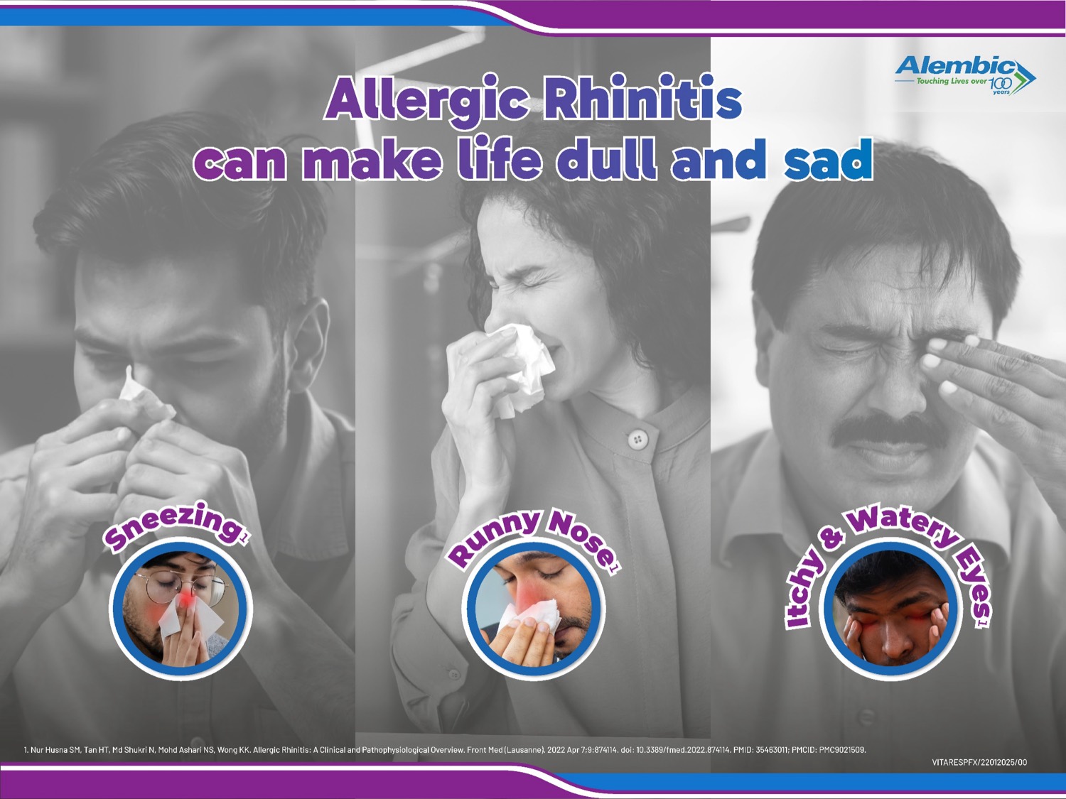Vitaresp FX allergic rhinitis leave-behind literature for GPs