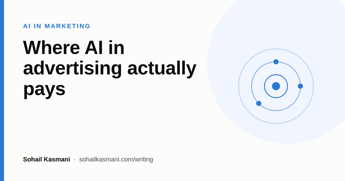AI in marketing and advertising: what works and what doesn’t